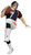 Hallmark Keepsake Ornament 2000 NFL Denver Broncos John Elway, detailed figurine of John Elway in Denver Broncos uniform holding a football.