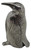 Kirk Pewter 2" Penguin Figurine, detailed metallic penguin sculpture with textured surface and realistic features.