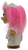 Russ Berrie nurse troll doll that stands 5-inches tall with pink hair. The nurse is wearing white uniform with Red Cross symbol with white hat with Red Cross symbol.