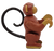 Fisher-Price Original Little People monkey.  The monkey has jointed arms and legs with head that moves side to side.
