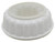 Tupperware Vintage Tupperware Jel-Ring Mold 3-Piece Speckled White, countertop plastic mold for gelatin or desserts with a speckled white finish.