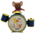 McDonald's Happy Meal Toy Jerry with drum from the 1990 the Tom & Jerry Band line.  Jerry comes with a blue and yellow drum set with "The Tom & Jerry Band" on it and stands 3-inches tall.