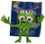Subway Kids' Pak 1995 Bump In The Night Mr. Bumpy Figure (Loose), green cartoon frog figure with large eyes, open mouth showing teeth, and outstretched arms.