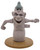 Burger King Kids Club 1996 Disney's The Hunchback of Notre Dame Gargoyle Laverne figurine, a vintage toy depicting a mischievous gargoyle with a gray body and a small green gargoyle on its head, standing on a textured beige base.