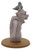 Burger King Kids Club 1996 Disney's The Hunchback of Notre Dame Gargoyle Laverne loose figurine, side view of a gray stone-like gargoyle character with outstretched arm, mounted on a circular wooden base.