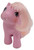 Hasbro 1987 My Little Pony G1 Babies with First Tooth Baby Lickety-Split, pink pony toy with light pink hair and big eyes.