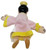 Subway Kids' Pak 1999 The King and I Princess Ying Finger Puppet (Loose), soft plush puppet with a pink and yellow dress, black hair, and brown shoes.
