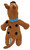 Warner Bros. Warner Bros Studio Store Exclusive 2000 Scooby-Doo 10" Plush, a soft brown plush toy of Scooby-Doo with black spots, blue collar, and a long tail.