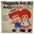 Raggedy Ann & Andy Radio by The Bobbs Merrill Co. in 1973. The portable solid state transistorized radio is plastic and has Raggedy Ann & Andy standing side by side with a heart between them with "I Love You".  Originally they came with battery, carry strap and earphone and is Model No 186.