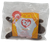 McDonald's Happy Meal Toy of Chocolate the Moose from the 1997 Ty Teenie Beanie Babies series of toy animals. Chocolate is brown with orange antlers. The series contains 10 different Ty Teenie Beanie Babies and was available April 4 - 24, 1997.
