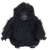 Mountain Gorilla 6-inch tall plush with rubber hands and feet. The Mountain Gorilla plush resembles a young Mountain Gorilla and has rubber hands, feet and face. The plush stands 6-inches tall, 6-inches wide and 4-inches deep.
