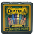 Crayola crayons 1993 90th anniversary collector tin with 64 crayons inside. Crayola was founded in 1903 and celebrated their 90th anniversary in 1993. The tin is green with Crayola historical facts on the sides and back of tin. The top has 8 crayons with Crayola trade mark above them.