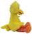 Sesame Street 10-inch plush of Big Bird from the 2013 Hasbro Sesame Workshop series of plush. Big Bird is a Muppet character designed by Jim Henson and built by Kermit Love for the children's television show Sesame Street. An eight-foot-two-inch-tall anthropomorphic bright yellow flightless bird
