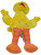 Sesame Street 10-inch plush of Big Bird from the 2013 Hasbro Sesame Workshop series of plush. Big Bird is a Muppet character designed by Jim Henson and built by Kermit Love for the children's television show Sesame Street. An eight-foot-two-inch-tall anthropomorphic bright yellow flightless bird