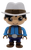 Ryan's World figure of Ryan as cowboy wearing a white cowboy hat for ages 3 & up. Ryan is wearing blue shirt, dark blue pants, brown vest and boots and white cowboy hat with brown trim and with black hair that stands 3.25-inches tall. Ryan's World is a Youtube channel that reviews toys.