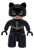 LEGO Duplo figure of Catwoman from the DC Comics Superheroes Batcave Adventure #10545 set. Catwoman is in her black suit with yellow belt and purple accents. The figure is 2.75-inches tall by 2-inches wide by 1.75-inches deep.