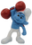 McDonald's Happy Meal Toy of Hefty Smurf from the 2011 The Smurfs Movie series of toys. Hefty Smurf is the strongest Smurf in the entire village! Hefty can easily be identified by the red heart tattoo on his arm. This Hefty figure lifts a red dumbbell weight with just one hand! This McDonald's Happy Meal Smurf toy figure was part of a special promotion for The Smurfs Movie in 2011. The Hefty Smurf figurine is marked, "(c) Peyo 2011 - Made for McD's". He also has "Hefty" stamped on the bottom of his foot. Hefty Smurf is number 12 of the North America set of 16 and was available July 29th - August 25th, 2011.