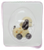 Small dog pull back toy by Easter Unlimited. The dog is white with brown ears and spots on the body. The dog is 1.5-inches long and stands 1.5-inches tall and for ages 3 & Up.