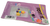 Small chick pull back toy by Easter Unlimited. The chick is yellow with blue wings and purple wheels. The chick is 1.5-inches long and stands 1.5-inches tall and for ages 3 & Up.