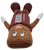 Hershey's 2014 Hershey's Milk Chocolate bar 14-inch plush made by Toy Factory. The plush features a Hershey's Milk Chocolate Bar with arms, legs and a face and was a souvenir available at Hershey Park and Chocolate World. The advertising souvenir was made in China and made of Polyester Fibers.