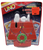 UNO 2007 Peanuts: A Charlie Brown Christmas themed game. The deck comes inside Snoopy's red doghouse with Snoopy sleeping on top. The family game is for 2-10 players and ages 7 & up. The game comes with a Happy Holidays card and rule.
