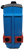 Thomas & Friends Take Along Travel Tote featuring Thomas the Tank Engine shaped carrying case that holds 17 vehicles. The plastic case of Thomas has his blue color with red and yellow trim with his number 1 on the side. The front of the engine has Thomas's face to complete the Thomas replica. "Thomas & Friends" features Thomas the Tank Engine going on adventures with his fellow locomotives on the island of Sodor. Thomas Travel Tote is 12-inches long by 9-inches tall and is 4.25-inches wide and for ages 3 & up.