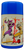 Saban's BeetleBorgs Metallix plastic thermos by Aladdin in 1996. The thermos would have come with a matching lunchbox. The thermos has a blue plastic cup lid with a handle and a white body with characters from the Saban television show such as Flabber, Roboborg, Chromium Gold Beetleborg & Platinum Purple Beetleborg.