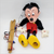 Vintage Pelham Puppets Walt Disney's Mickey Mouse hand made standard puppet for children. The Mickey Mouse marionette has a molded composition head with wooden limbs and a cross-shaped wooden control bar with strings. Pelham Puppets were Made in England.