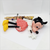 Vintage Pelham Puppets Walt Disney's Minnie Mouse hand made standard puppet for children. The Minnie Mouse marionette has a molded composition head with wooden limbs and a cross-shaped wooden control bar with strings. Pelham Puppets were Made in England.