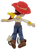 Disney Store exclusive Jessie 12-inch plush doll from Toy Story 4. Jessie has Andy stamped on foot.