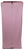 Mattel 1988 Barbie doll/wardrobe pink vinyl carrying case with storefront graphics. The case has hinged lid with turn closure and comes with cardboard dividers and hanging area to hold and separate outfits. The case is 12-inches tall by 10-inches wide and is 5-inches deep.