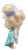 Jakks Pacific Disney Frozen Ice and Snow Elsa Petite doll wearing her signature icy dress for ages 3 & up. The doll stands 6-inches tall with movable arms, legs and head.