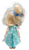 Jakks Pacific Disney Frozen Ice and Snow Elsa Petite doll wearing her signature icy dress for ages 3 & up. The doll stands 6-inches tall with movable arms, legs and head.