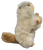 Vintage Steiff Molly Piff marmot/groundhog/woodchuck 12-inch stuffed animal Made in Austria. Molly Piff is officially label a marmot but is also referred to as a groundhog or woodchuck. Moll was produced between 1976 and 1990. Measuring 30 cm (about 12 inches) in length, it features long shaggy fur, a standing pose, and a classic Steiff button in its ear.