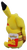 Pokémon Pikachu 8-inch tall plush by Jazwares in 2023 for ages 2+. Pikachu has arms up in the air and has smile on his face. Pikachu is an Electric type Pokémon introduced in Generation 1. Pikachu has a base Special stat of 50 and has a base Defense of 30.