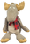 Hallmark "Broose the Moose" 14-inch long plush with bean bag bottom. The moose is wearing a red and black flannel scarf. Broose the Moose is 9-inches Tall in seated position.