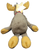 Hallmark "Broose the Moose" 14-inch long plush with bean bag bottom. The moose is wearing a red and black flannel scarf. Broose the Moose is 9-inches Tall in seated position.