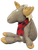 Hallmark "Broose the Moose" 14-inch long plush with bean bag bottom. The moose is wearing a red and black flannel scarf. Broose the Moose is 9-inches Tall in seated position.