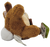 Just Play 2018 Peter Rabbit Benjamin 7-inch plush for ages 3 & up. Benjamin is wearing a brown jacket with gold buttons. Benjamin is Peter Rabbit's cousin. He is a loyal and brave friend to Peter and helps him recover from mishaps and misadventures.