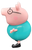 Hasbro 3-inch tall figure of Daddy Pig from the series Peppa Pig. Daddy Pig is a fun and responsible dad who balances both aspects of parenting very well. He connects with Peppa, George and Evie by seeing the world from their perspective, encouraging honesty and curiosity. He is wearing blue clothes with black shoes and glasses.