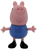 Hasbro 2-inch tall figure of George Pig from the series Peppa Pig. George is an energetic 2-year-old who does nothing by halves. He is an open book of big emotions and wears them on his sleeve confidently. George can be clumsy and messy as he barrels through life, but never intentionally mean or naughty. He is wearing blue clothes with black shoes.