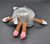 Hersheypark souvenir 5-inch tall Hershey's Kisses plush wearing pink shoes. The plush is for age 3 & up and Made in China. Hershey's Kisses are chocolates first produced by the Hershey Company in 1907. The bite-sized pieces of chocolate have a distinctive conical shape.