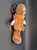 Reese's Peanut Butter Cups mascot 8-inch plush keychain / backpack clip. The plush has a clear plastic zipper pouch to carry your card, money and ID.