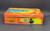 Reese's Peanut Butter Cups miniatures empty tin with Statue of Liberty and USA theme. The tin was produced in 2015 and is 8-inches long and 6.25-inch wide by 2-inches high. The bright colored tin would have contained Reese's Peanut Butter Cups miniatures.