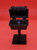 Fisher-Price Doll House Decorator set #260 Patio Set BBQ Grill. Black plastic stand-up style grill that has a hinged lid, bright metal cooking grate inside, and sits on a pole atop a square base. This was available 1979-1985.