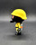 Roblox Piggy blind bag Torcher from series 1. Torcher stands approximately 3 inches tall and features the character in a yellow hazmat suit with a gas mask.