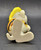 Vintage 1969 Pogo Possum soft vinyl figure created by Walt Kelly. The 4-inch figure was Made in Japan. Pogo was a daily comic strip that was created by cartoonist Walt Kelly and syndicated to American newspapers from 1948 until 1975. Pogo is wearing a orange and black vertical striped shirt with a yellow hat.
