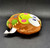 McDonald's Happy Meal Toy of Keroppi x Kuriboh from the 2024 Yu-Gi-Oh! x Hello Kitty and Friends series of toys. The series contained 10 different toys and was available August 20 - September 16, 2024.