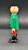 Geobra the German manufacture of Playmobil 2002 Pirate (part #30007040) from 3174 Red Pirateship Set 3-inch tall figure for ages 4+. The figure is wearing a green shirt with black belt and red pants. The figure is missing his headband (part #30205810) and his beard and hair