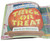 Random House The Berenstain Bears Trick or Treat by Stan & Jan Berenstain (1989), close-up of the illustrated book cover featuring the title in yellow lettering on a giant orange pumpkin.